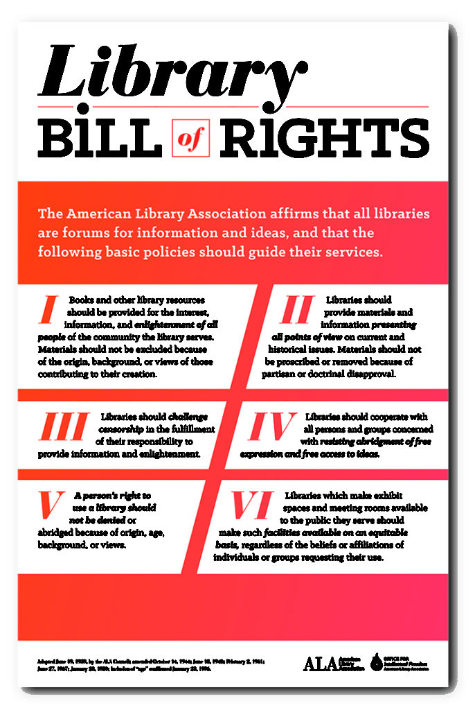 Library Bill of Rights Poster Lauren Ehle Library Bill of Rights Poster Lauren Ehle